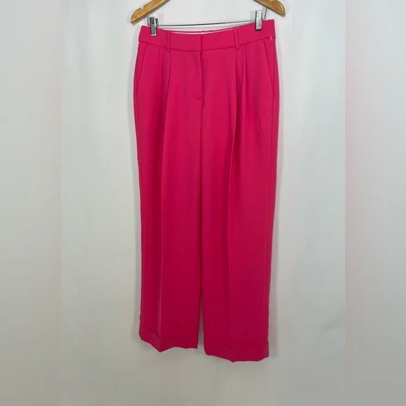 NEW / Wide-leg essential pant in city crepe / B003 - Picture 1 of 3